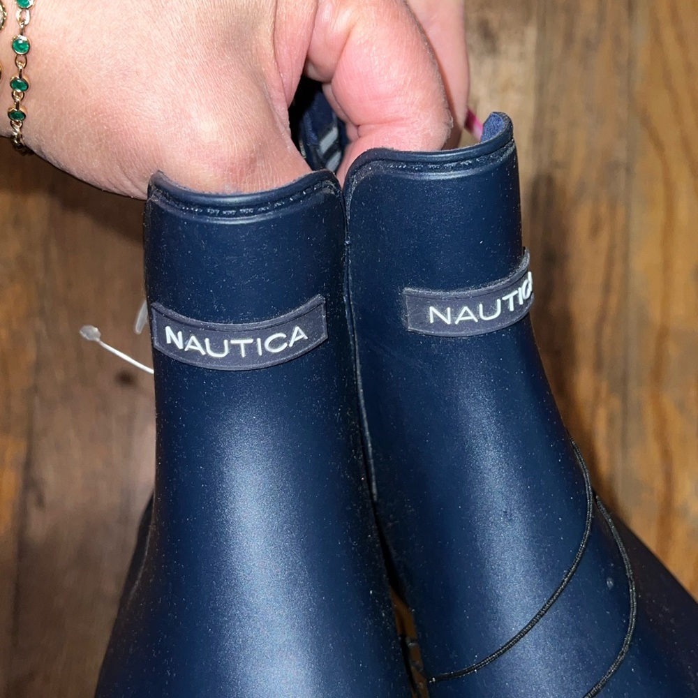 Nautical Rain Boots